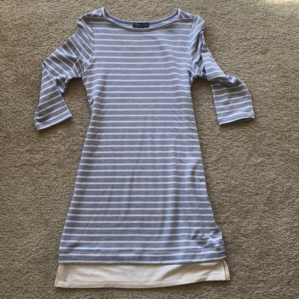 Fleur Bleue tee dress
